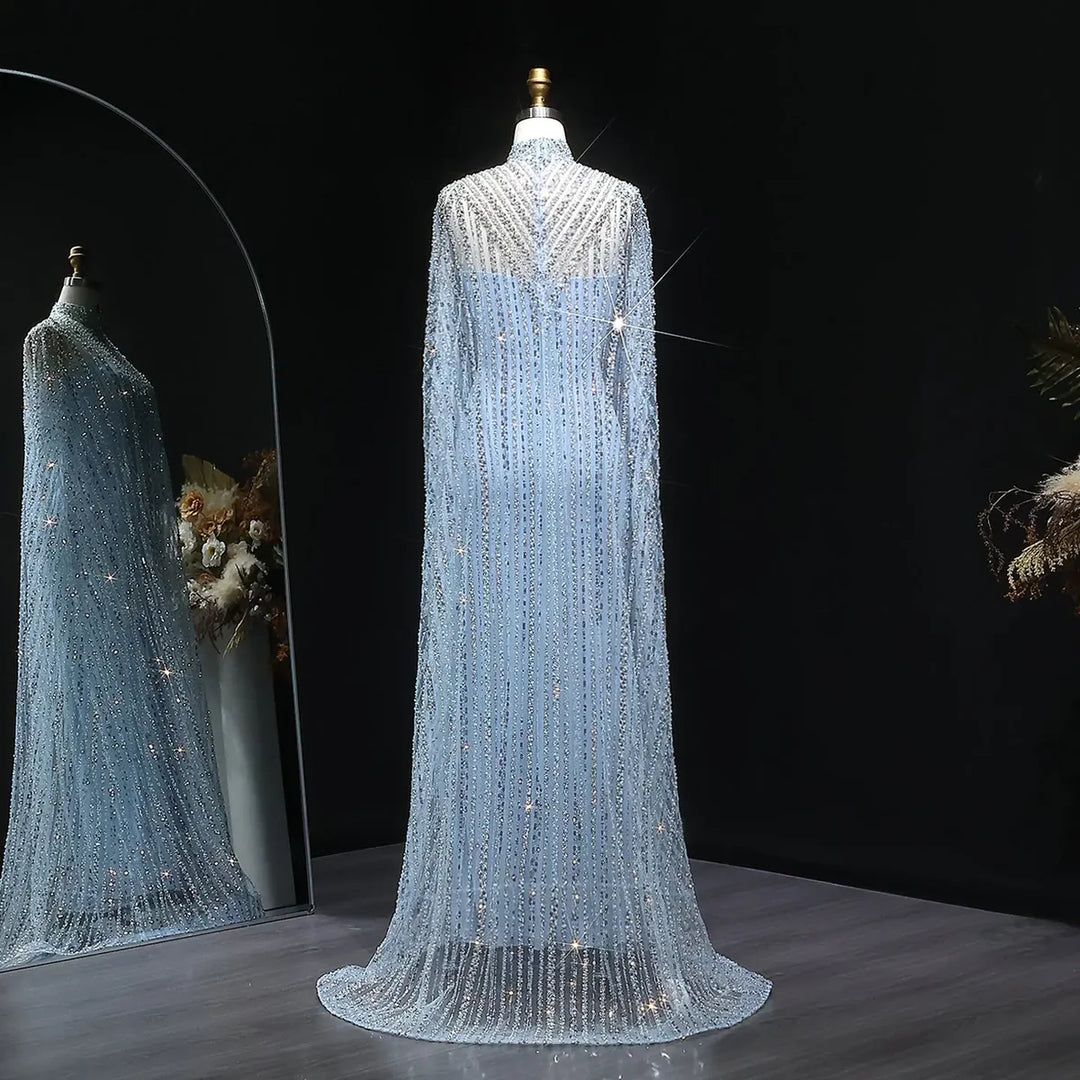 Luxury Dubai Caftan Abaya Kaftan Arabic Evening Dress SS691-DreamyVow