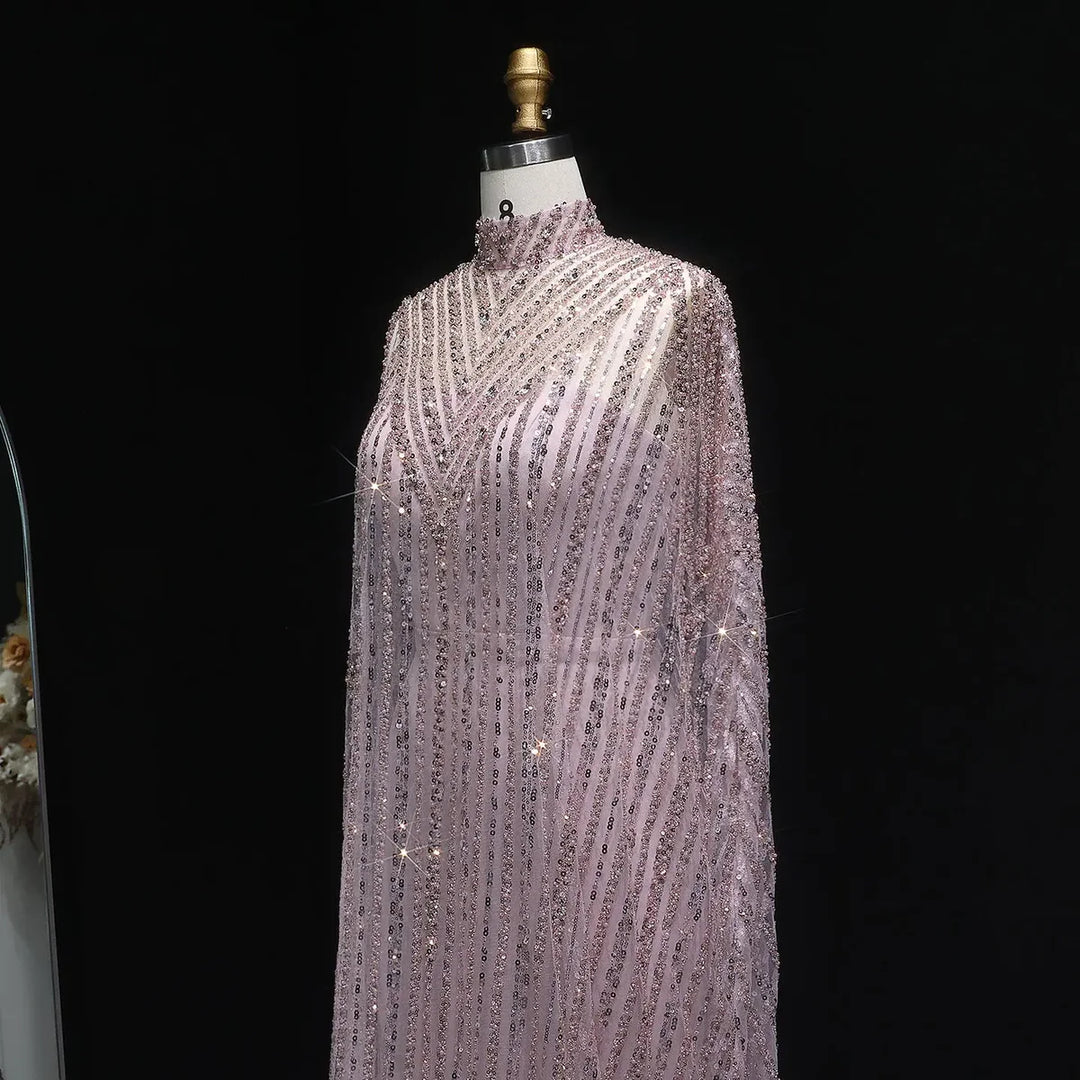 Luxury Dubai Caftan Abaya Kaftan Arabic Evening Dress SS691-DreamyVow