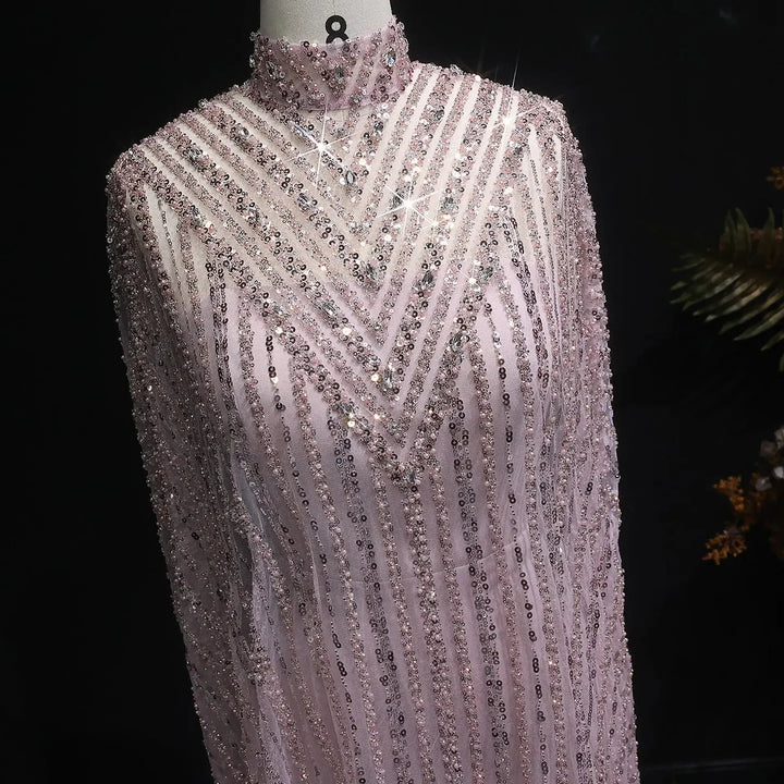 Luxury Dubai Caftan Abaya Kaftan Arabic Evening Dress SS691-DreamyVow