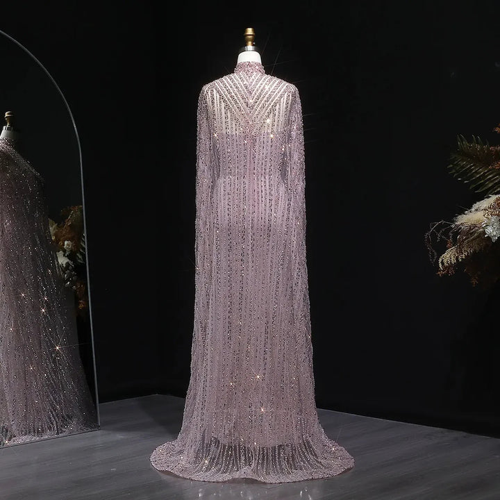 Luxury Dubai Caftan Abaya Kaftan Arabic Evening Dress SS691-DreamyVow