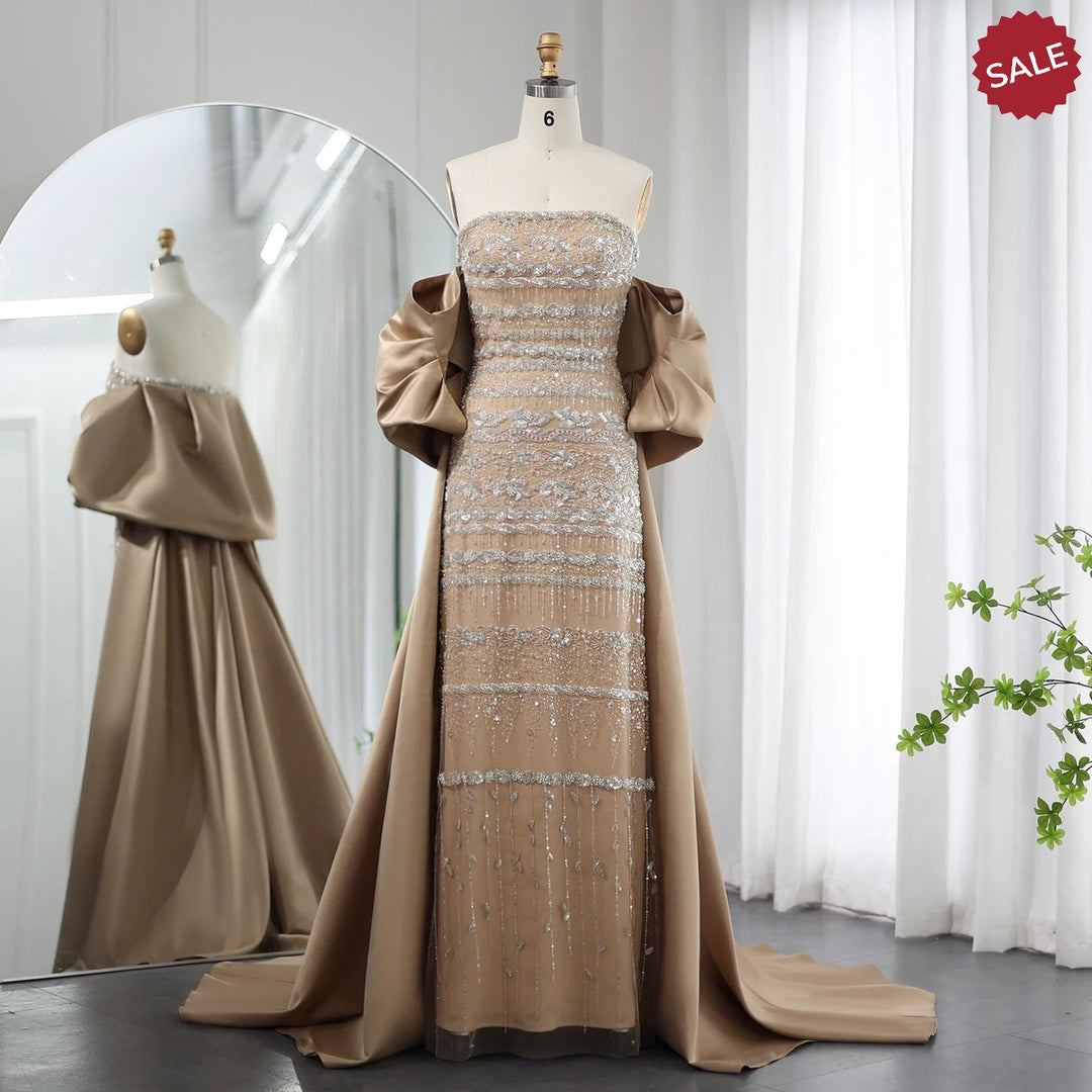 DreamyVow Luxury Dubai Sage Green Evening Dresses with Cape 2024 Arabic Blue Beaded Elegant Women Wedding Party Gowns 238 DreamyVow Luxury Dubai Sage Green Evening Dresses with Cape 2024 Arabic Blue Beaded Elegant Women Wedding Party Gowns 238