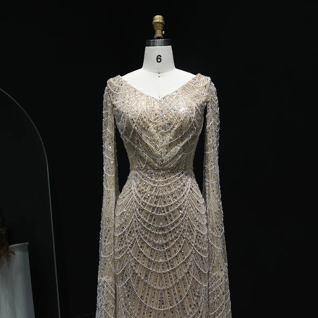 white beaded formal dress Nox Anabel Q839W White Short Sequin Hoco Dress White / 0 main image 0