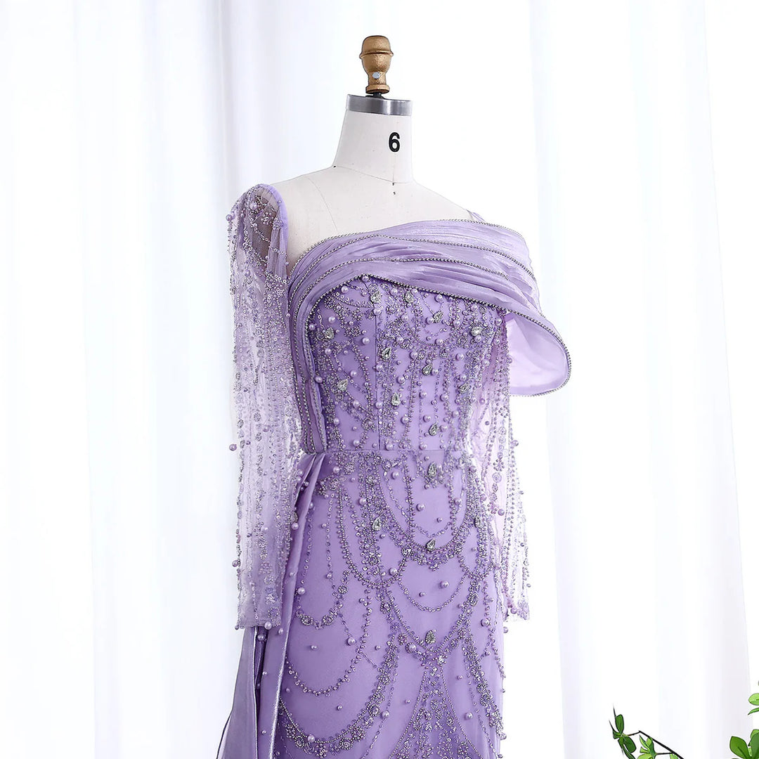 nude purple dress Nude Dress with purple & gold detailing Walone LLC