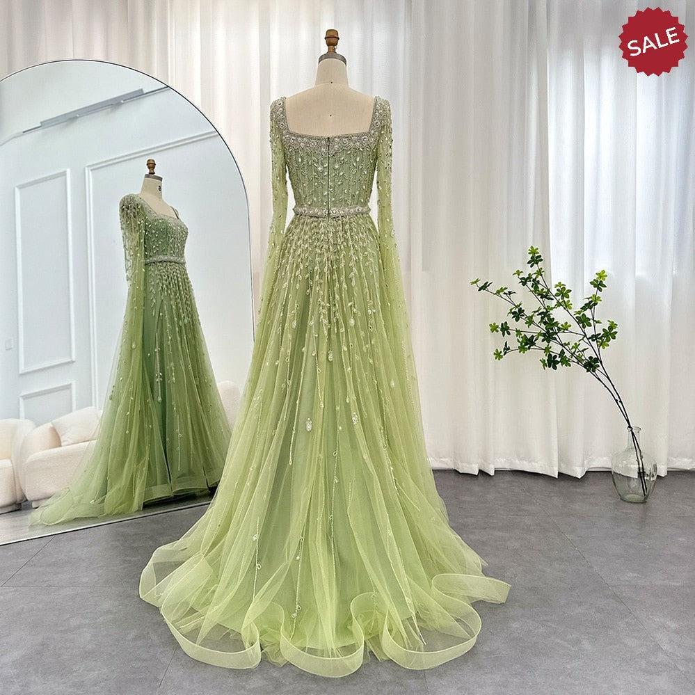 Pink Dubai Evening Dresses for Wedding Party SS494