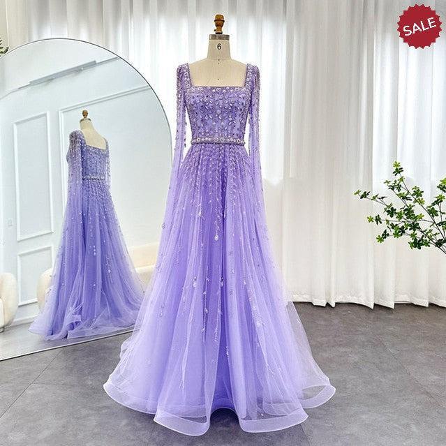 Pink Dubai Evening Dresses for Wedding Party SS494