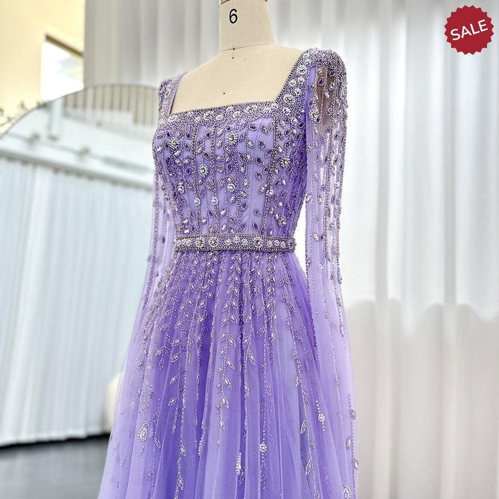 Pink Dubai Evening Dresses for Wedding Party SS494