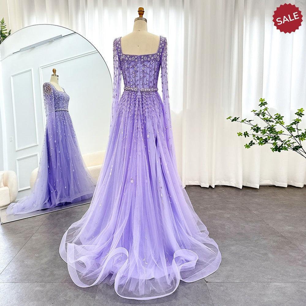 Pink Dubai Evening Dresses for Wedding Party SS494