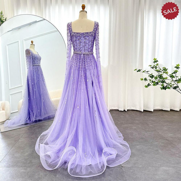 Pink Dubai Evening Dresses for Wedding Party SS494
