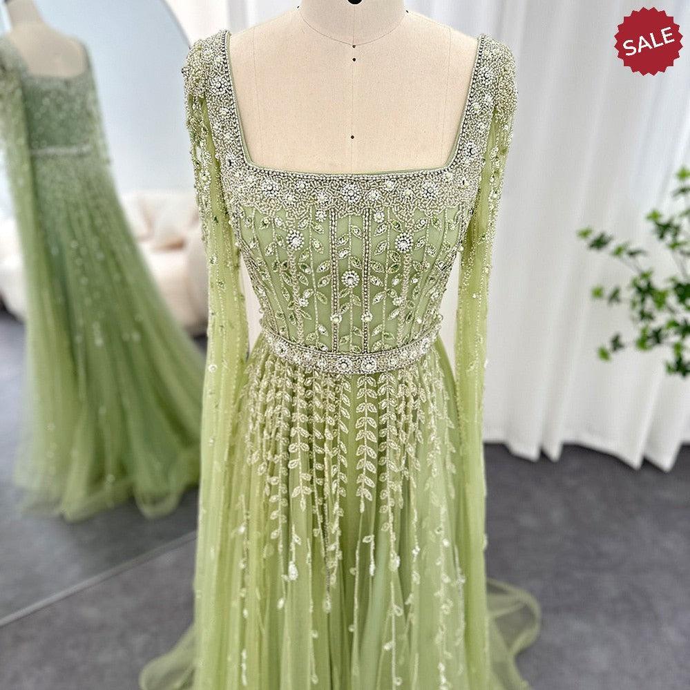Pink Dubai Evening Dresses for Wedding Party SS494