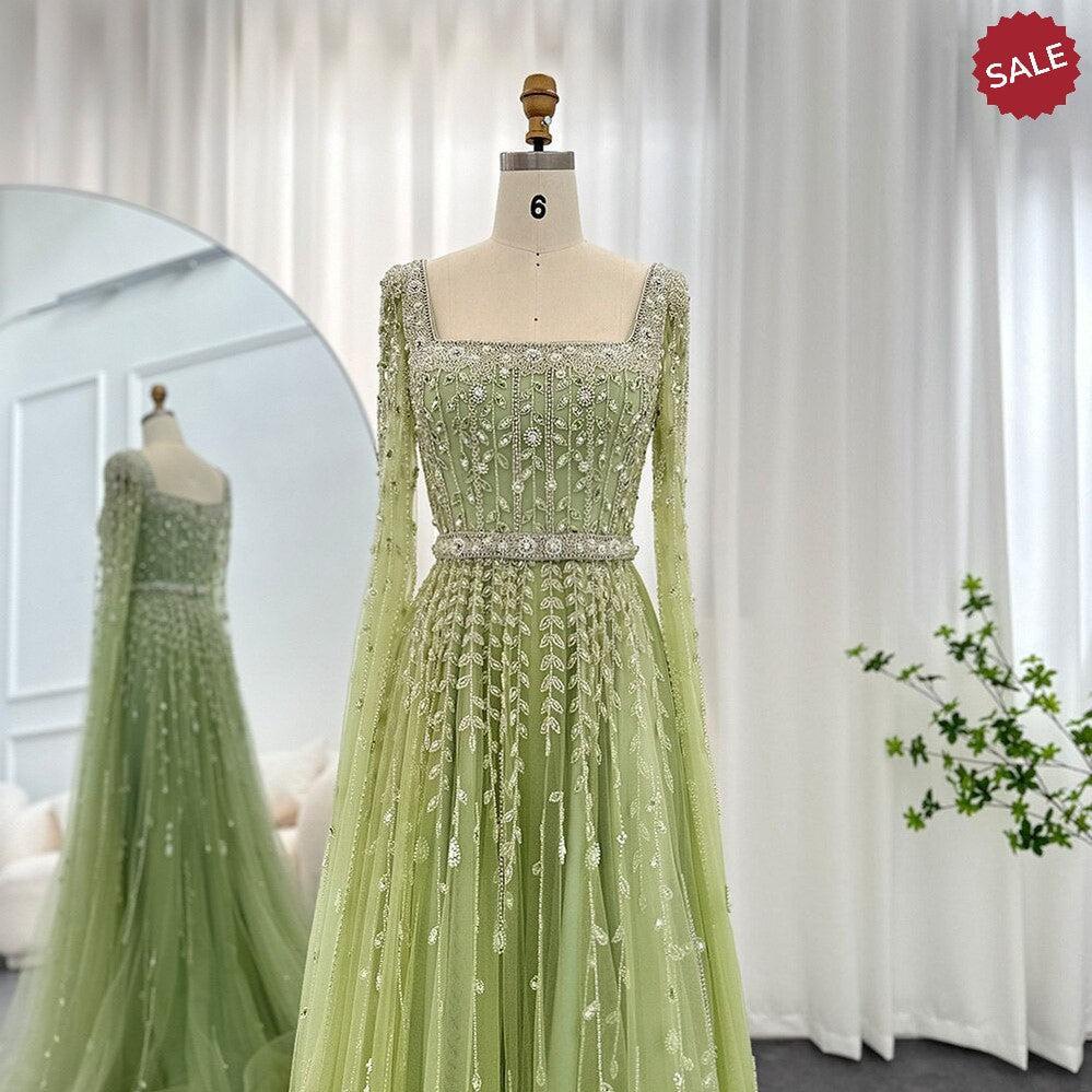 Pink Dubai Evening Dresses for Wedding Party SS494