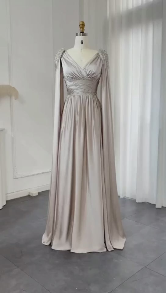 Luxury Rose Pink One Shoulder Mermaid Evening Dresses for Women Wedding  Party High Slit Long Prom Formal Gowns – DreamyVow