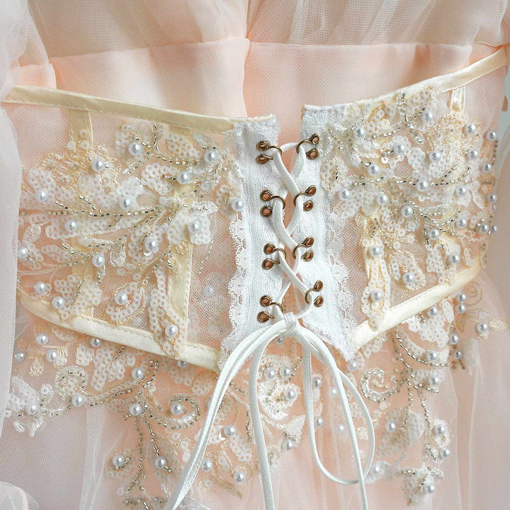 Luxury Off White Flower Girl Dress Party Birthday Prom Gown J283