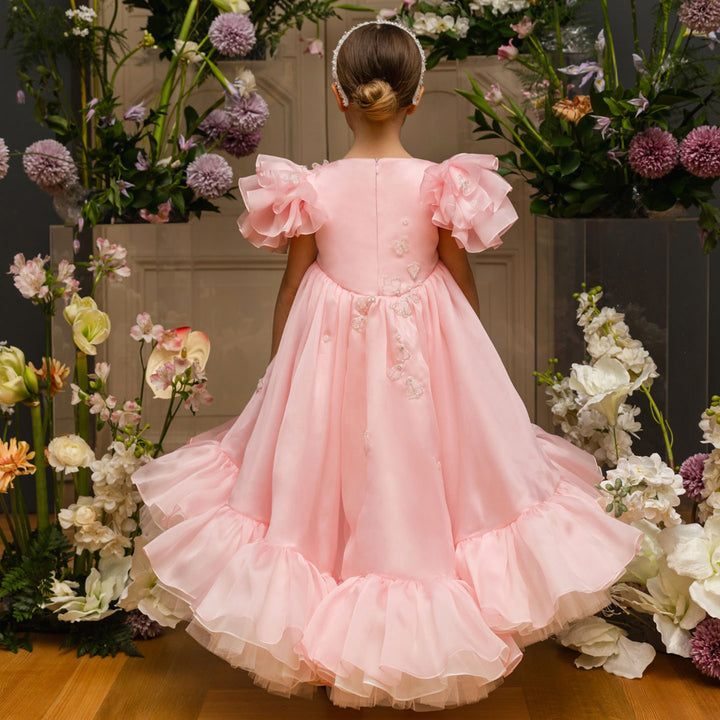Fairy Princess Flower Girl Birthday Party Evening Dress J193