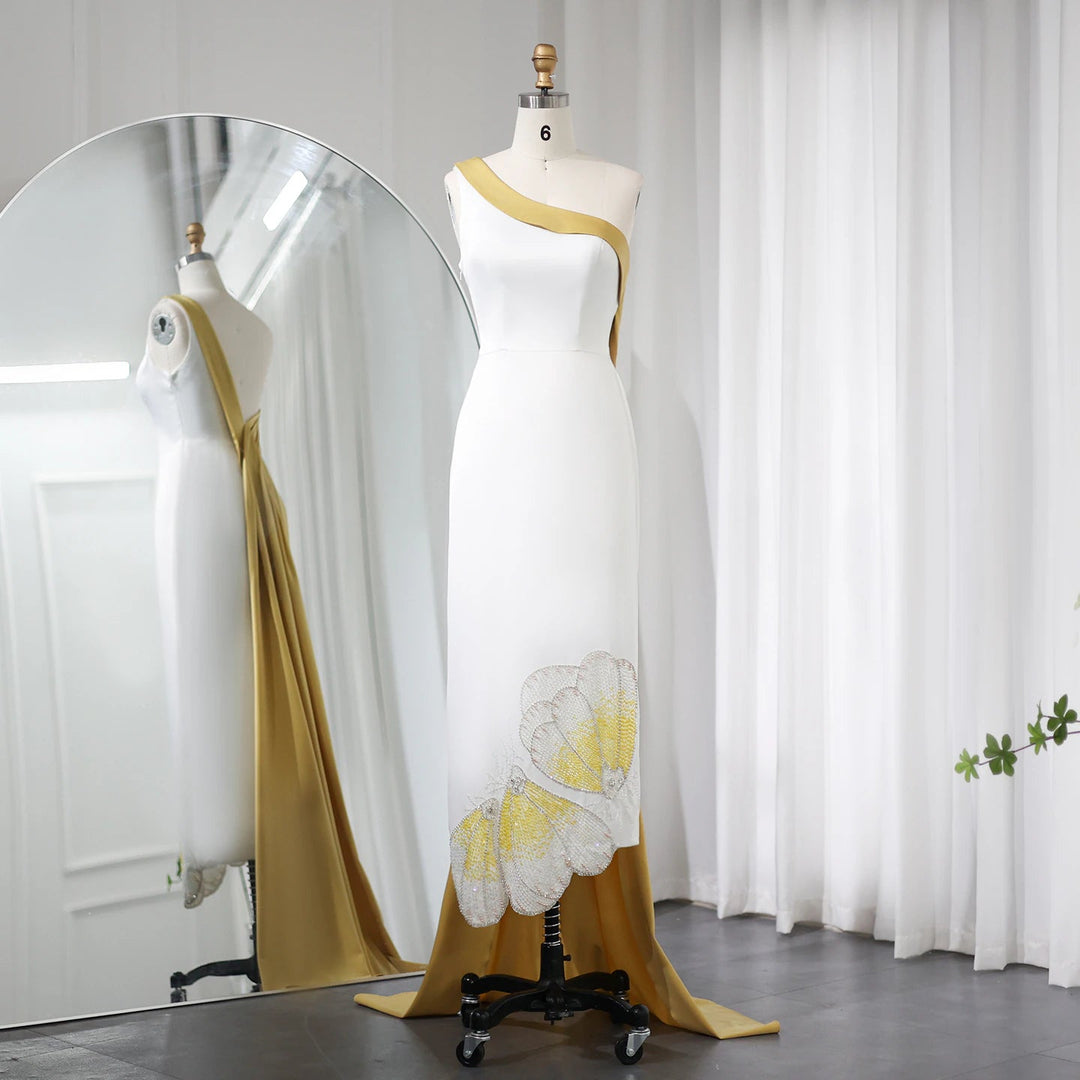 sachin and babi light blue dress Semi Formal White Dresses | Short White Formal Dresses main image 1