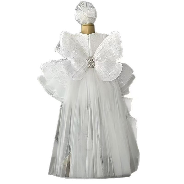 Luxury Princess Girl Gown Kids Birthday Wedding Party Dress J592