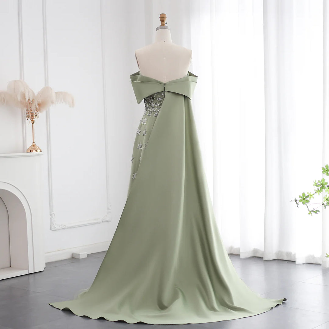 Yellow Satin Luxury Dubai Evening Dress with Cape 2025 SS455 Lilac / 10 Yellow Satin Luxury Dubai Evening Dress with Cape 2025 SS455 Lilac / 10